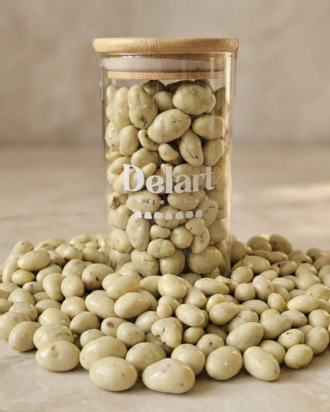 Pistacho con Chocolate Blanco