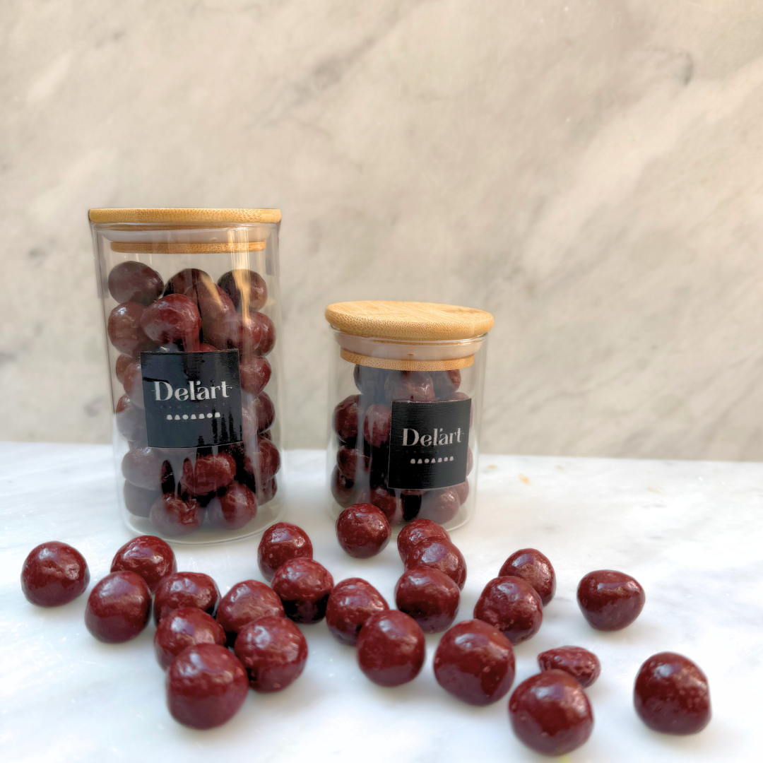 Avellanas bañadas en chocolate