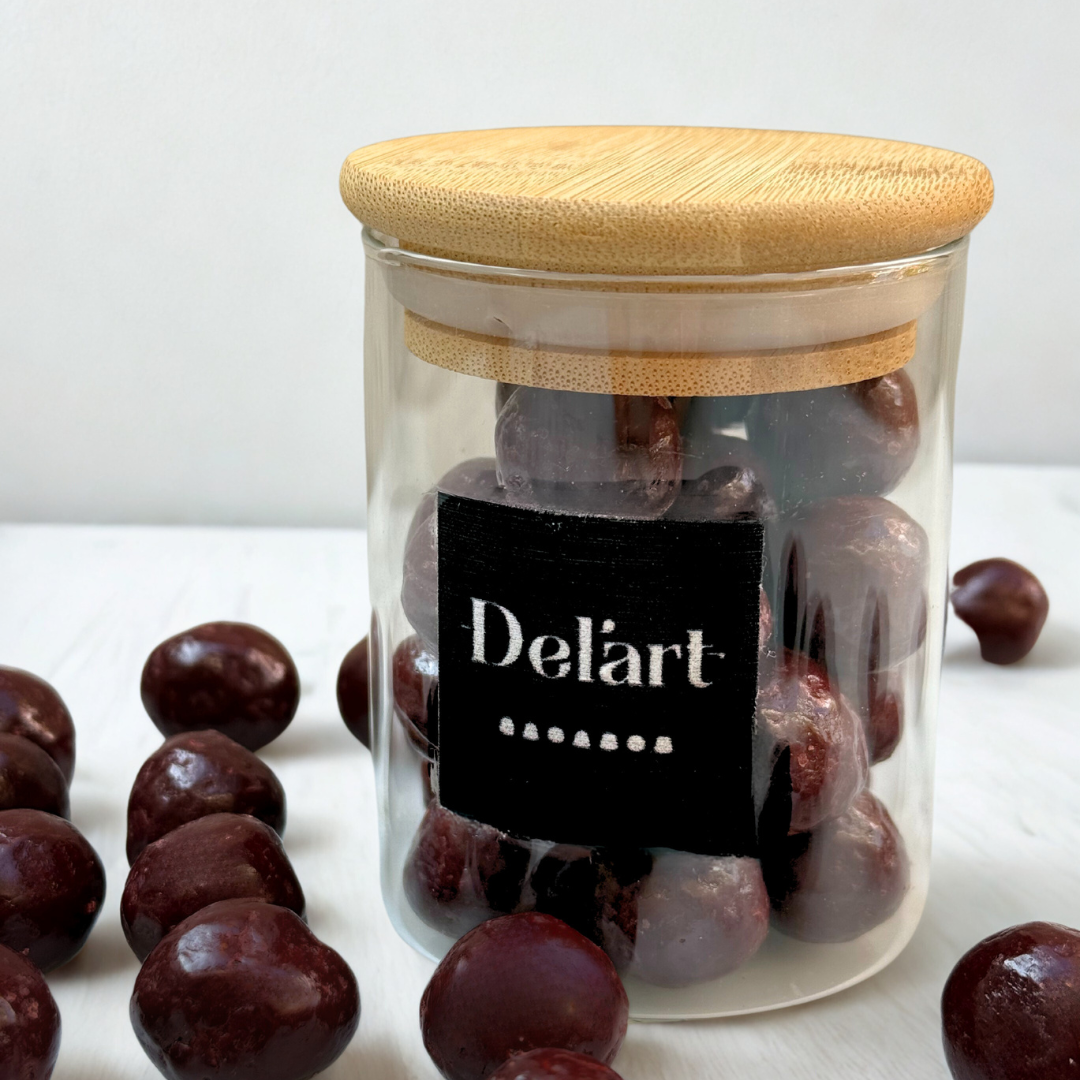 Avellanas bañadas en chocolate