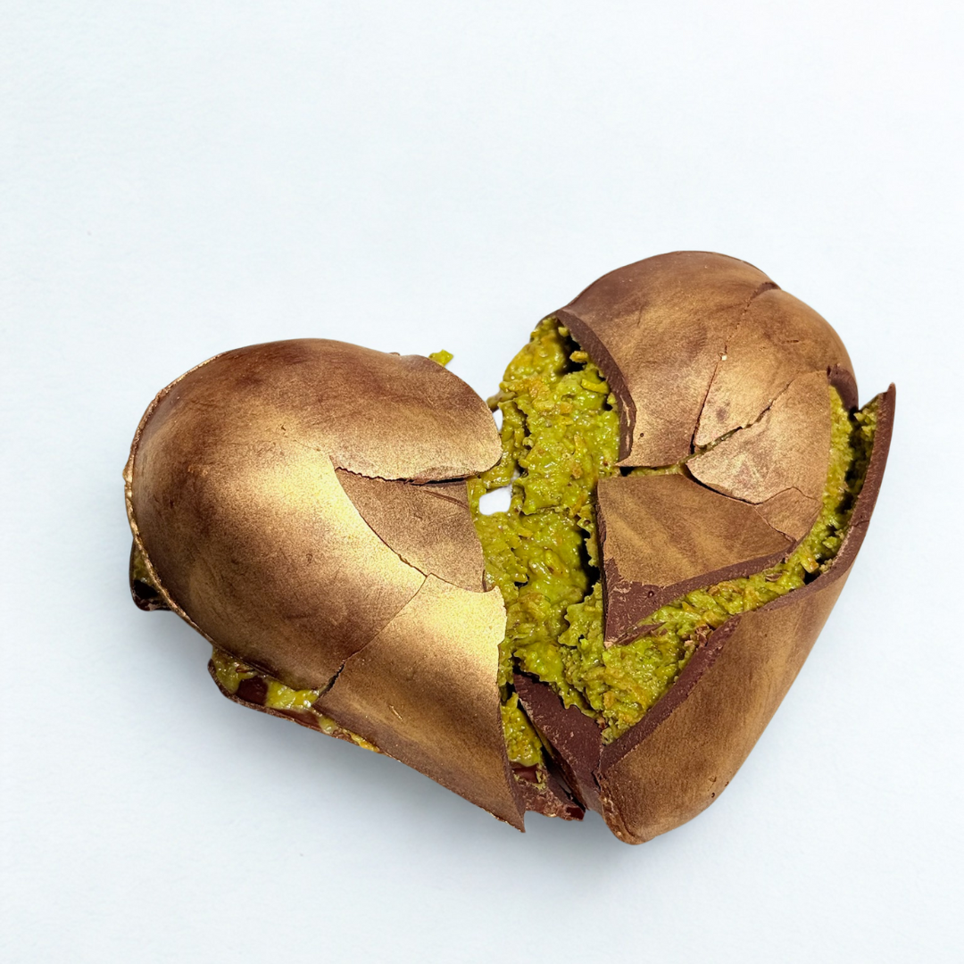 Corazón Dubai Dorado - Edición Limitada
