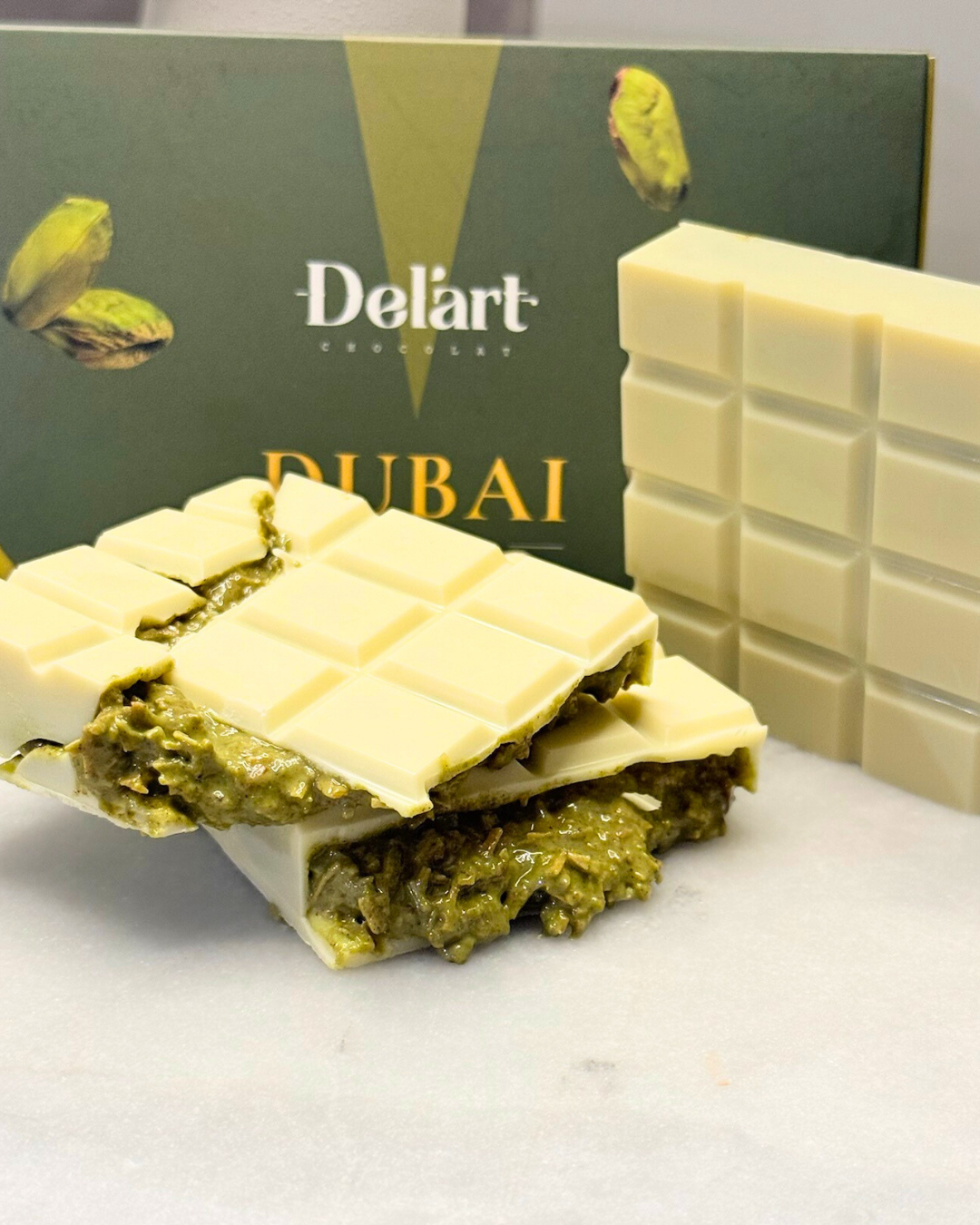PACK 3 Barras Dubai - Leche, Blanco y Amargo