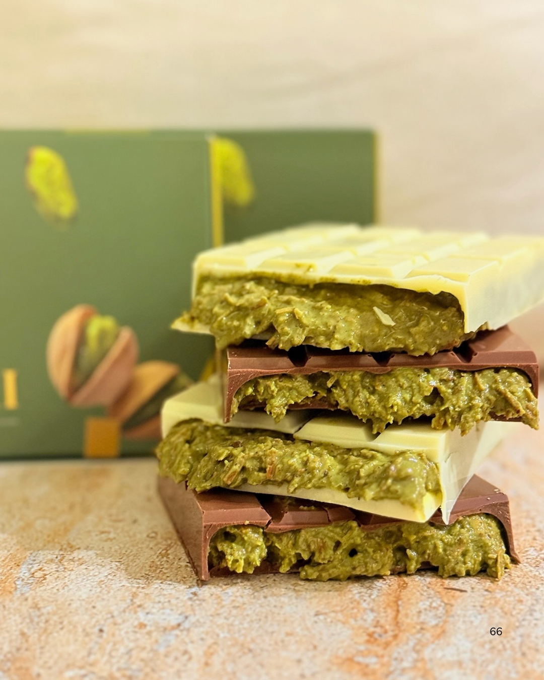 2 Barras DUBAI. Chocolate Blanco + Leche (PACK)