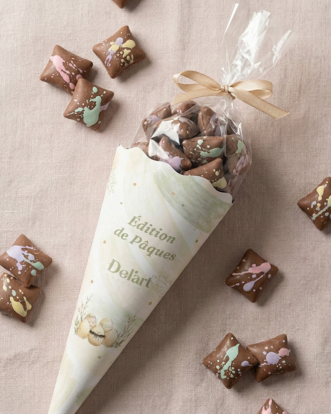 Pillows bañados en chocolate