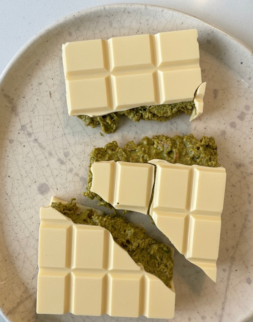 Barra Pistacho Viral Dubai - Chocolate Blanco