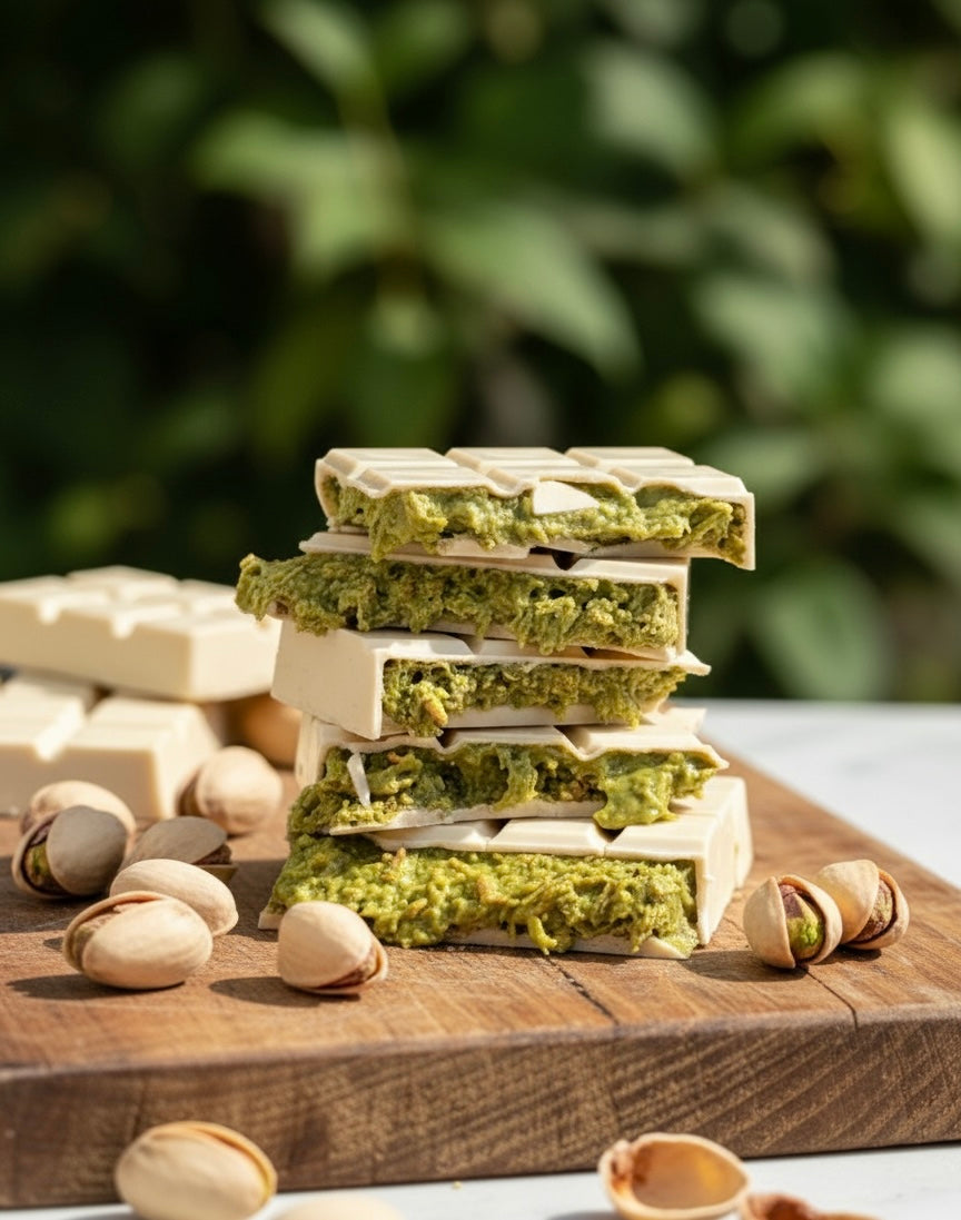 Barra Pistacho Viral Dubai - Chocolate Blanco
