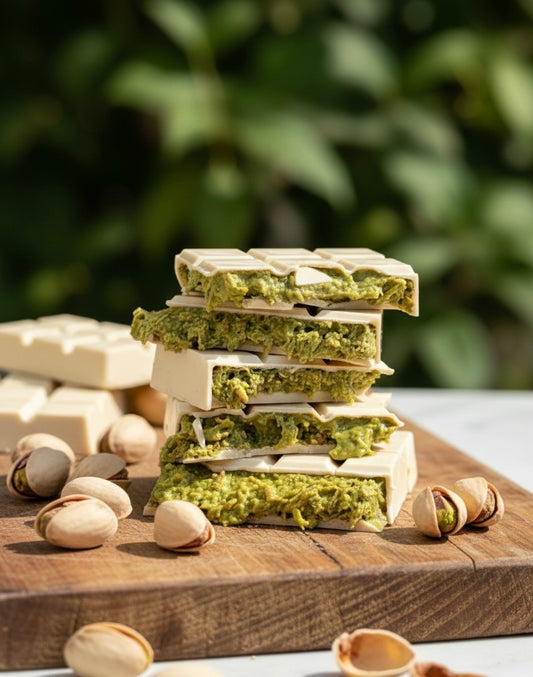 Barra Pistacho Viral Dubai - Chocolate Blanco