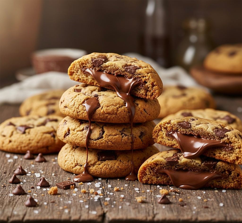 Cookies NUTELLA , PISTACHO Y LOTTUS