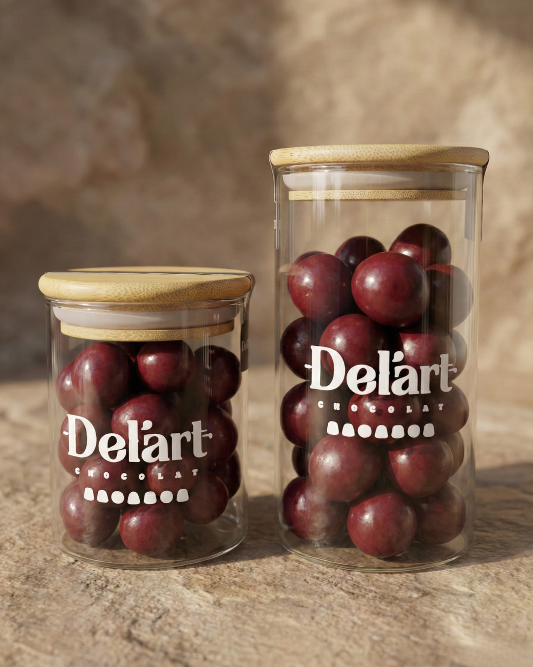 Avellanas bañadas en chocolate