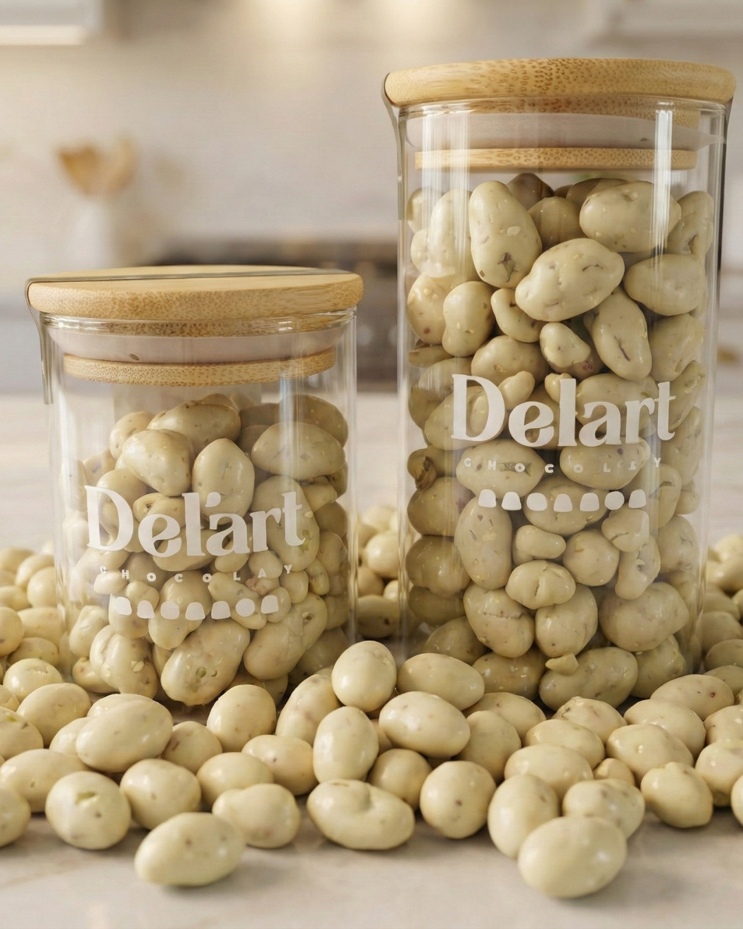 Pistacho con Chocolate Blanco