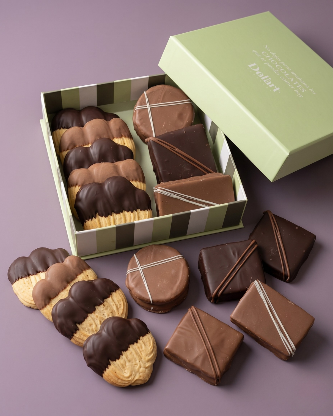 Caja mix alfajores y galletas