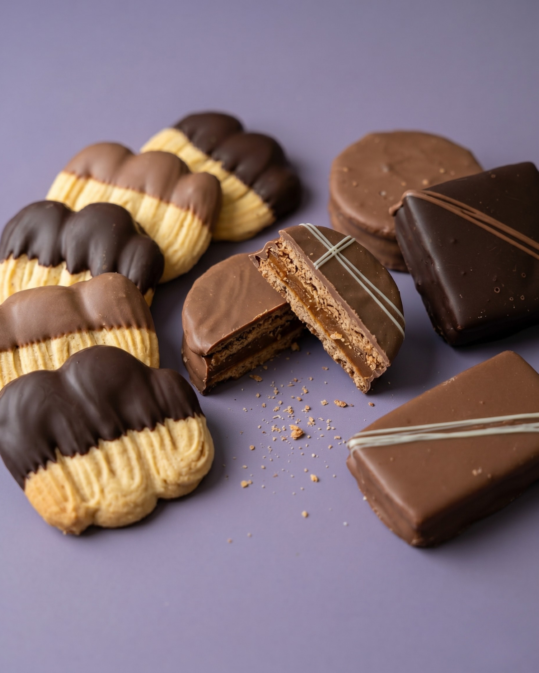 Caja mix alfajores y galletas