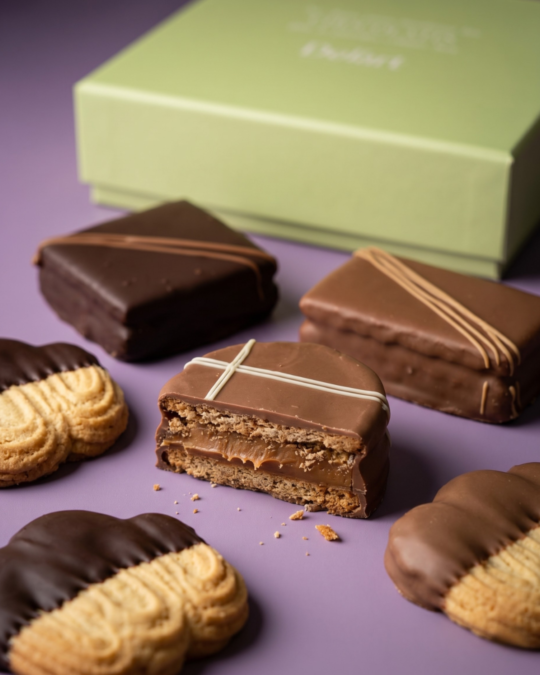 Caja mix alfajores y galletas