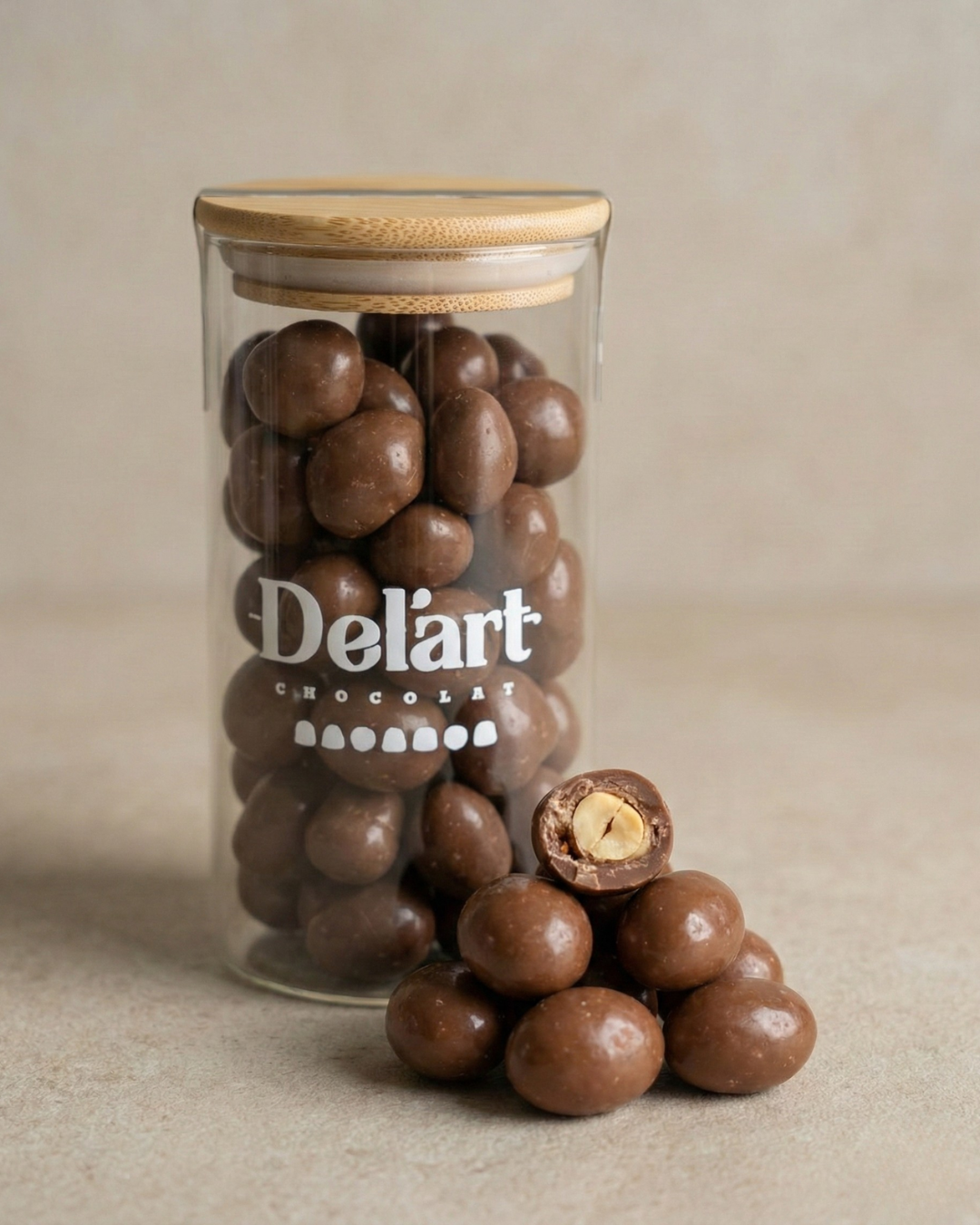 Maní Confitado Bañado en Chocolate