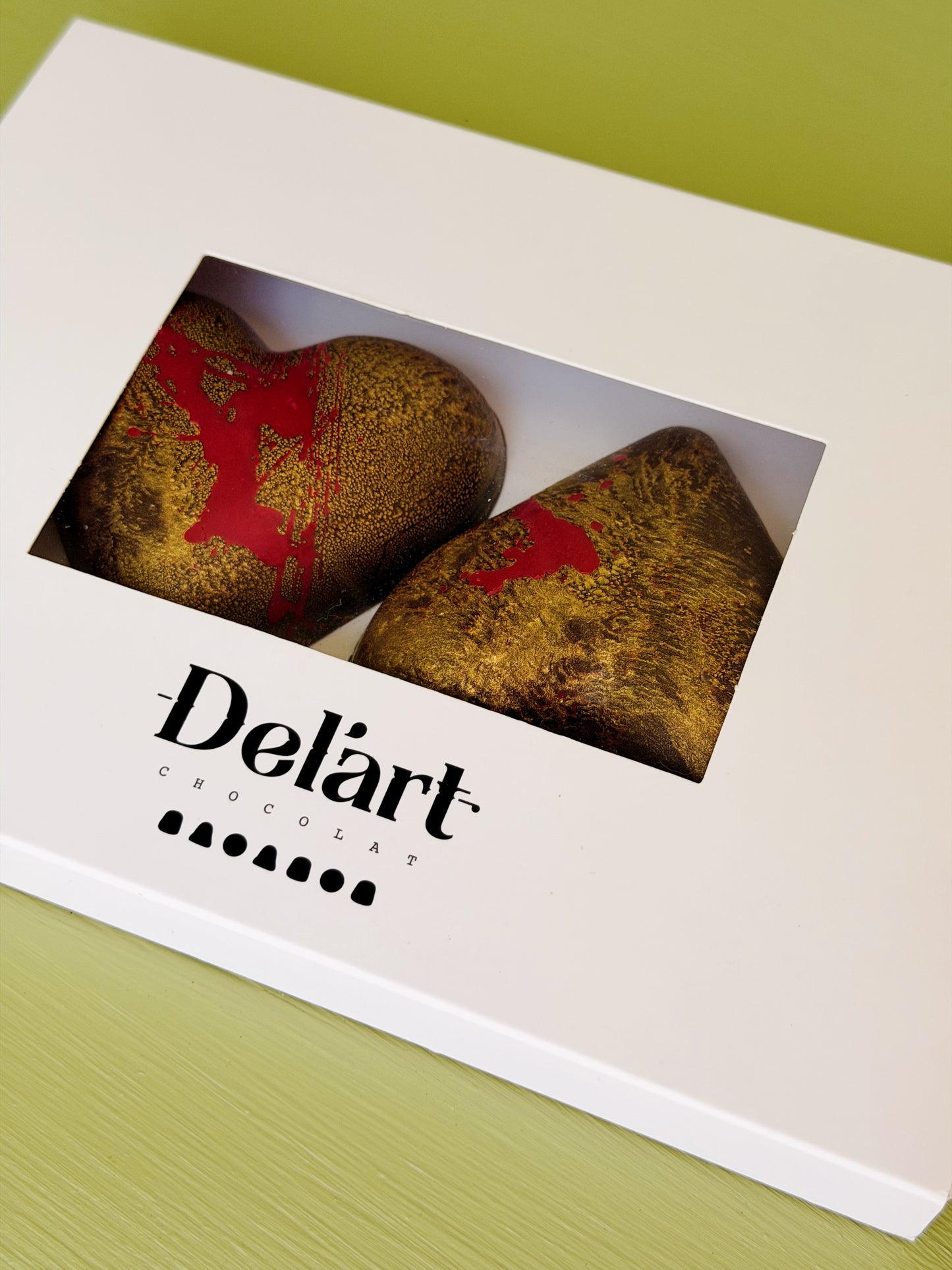 Corazón Dubai/Brownie (2 und)