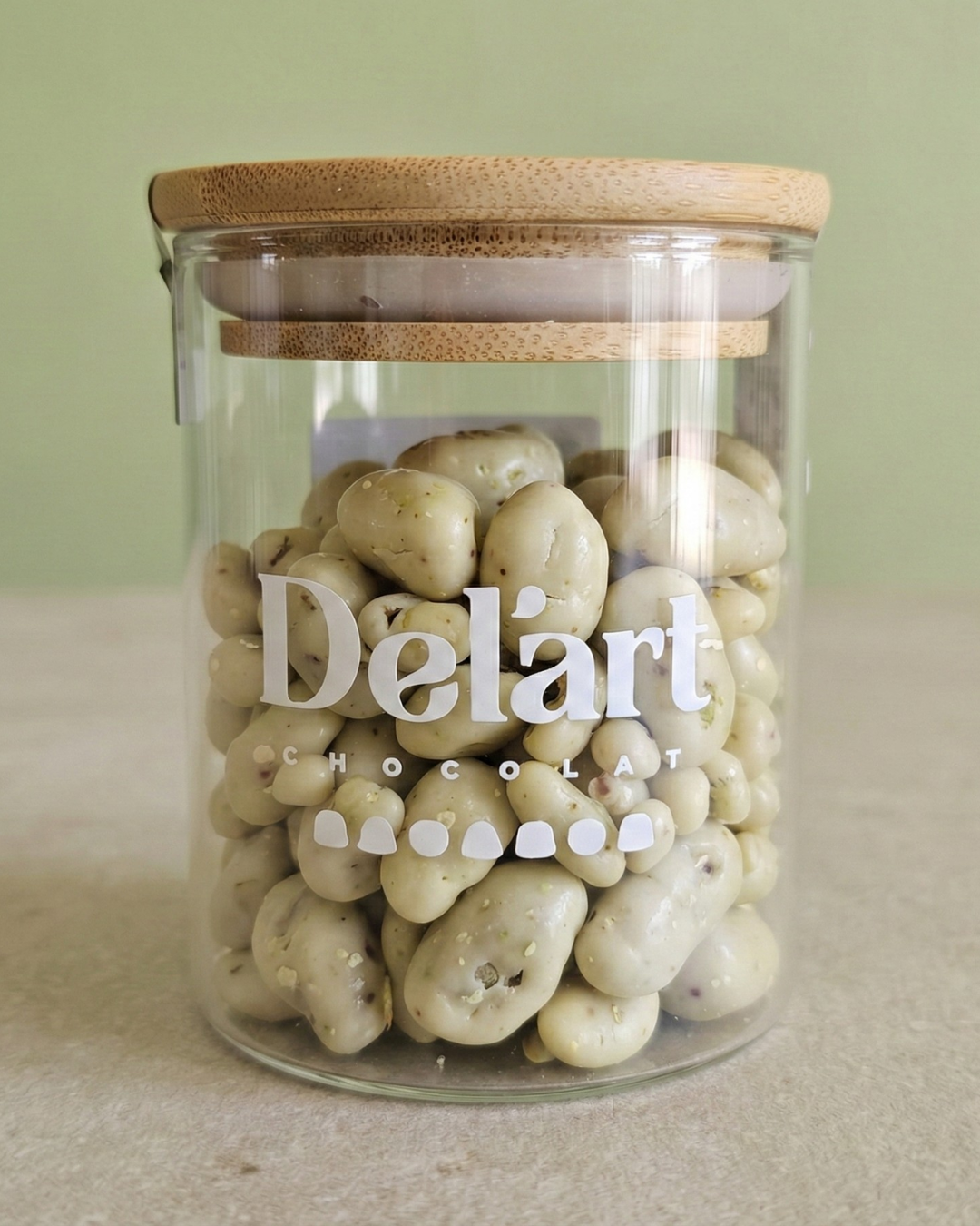 Pistacho con Chocolate Blanco