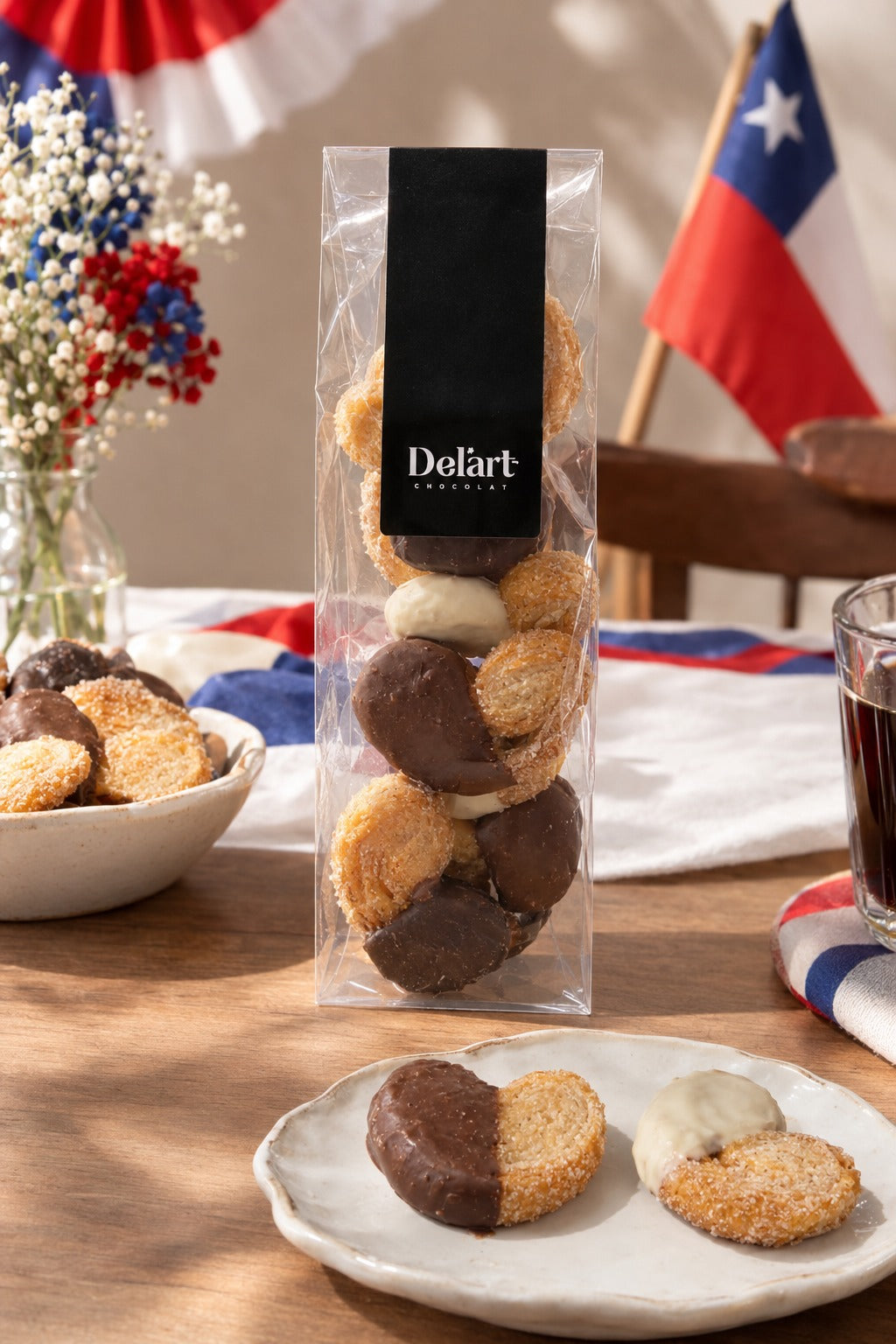 Palmeritas mix de 3 chocolates
