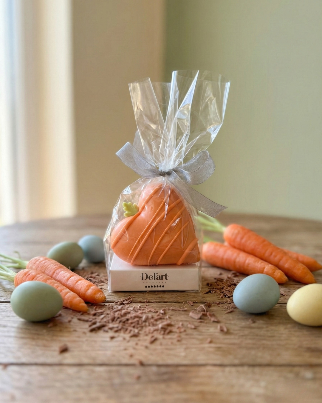 Zanahoria con forma de corazón