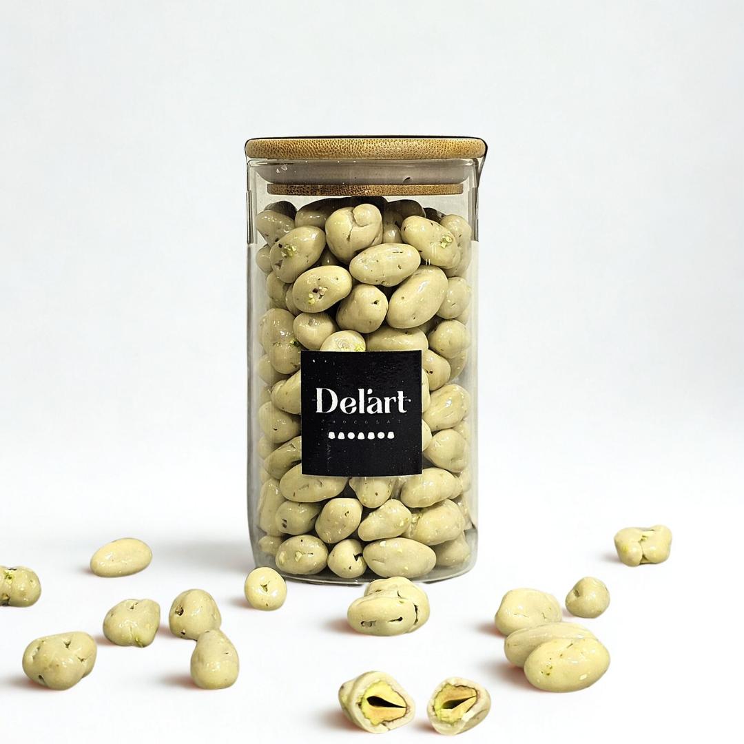 Pistacho con Chocolate Blanco
